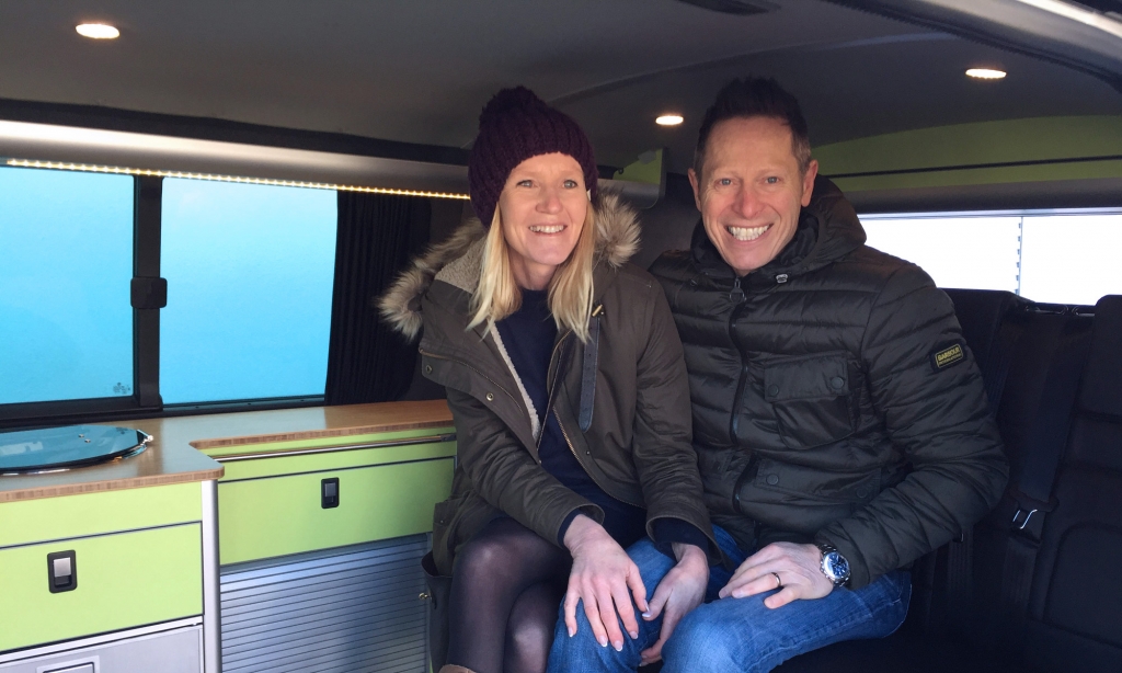 Sarah-and-clive-collecting-their-newly-converted-vw-t6-sportline-campervan