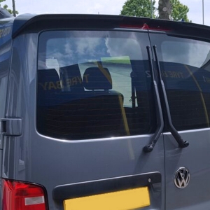 Primed-VW-T5-Sportline-spoiler-twin-rear-door